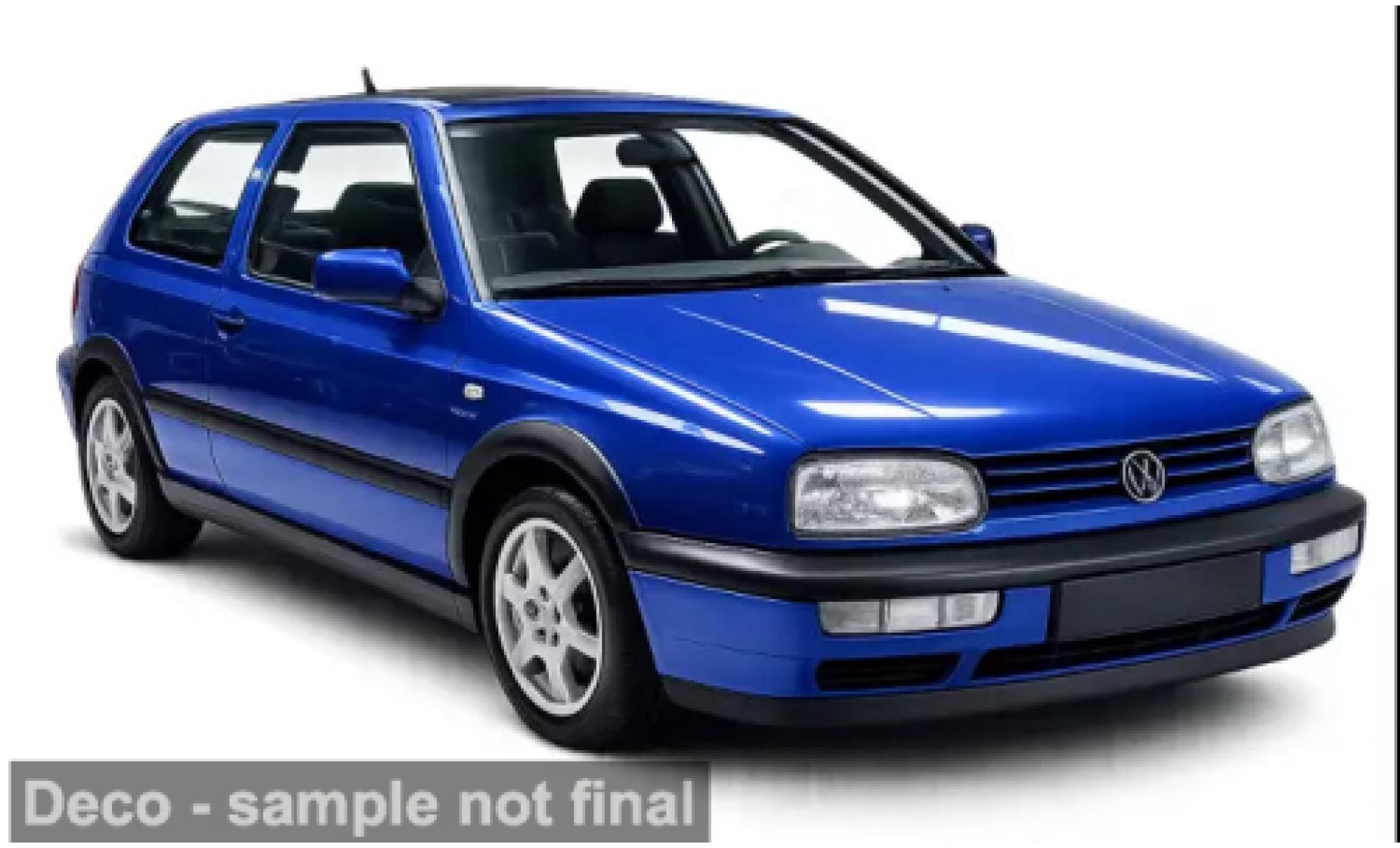 Volkswagen Golf 1/18 Norev GTI blue 1994 1:18 diecast model cars