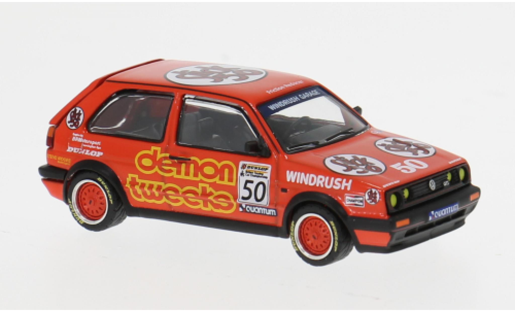 Volkswagen Golf 1/64 Pop Race GTI MK2 red 1988 1:64 diecast model cars