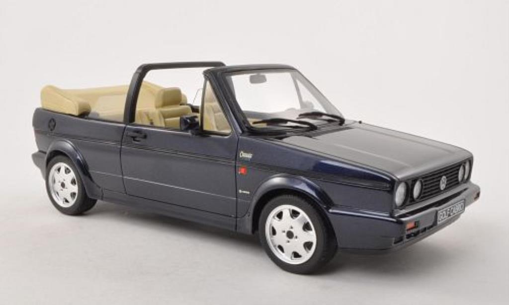 Volkswagen Golf I 1/18 Ottomobile I Convertible Classic Line blue 1991 diecast model cars