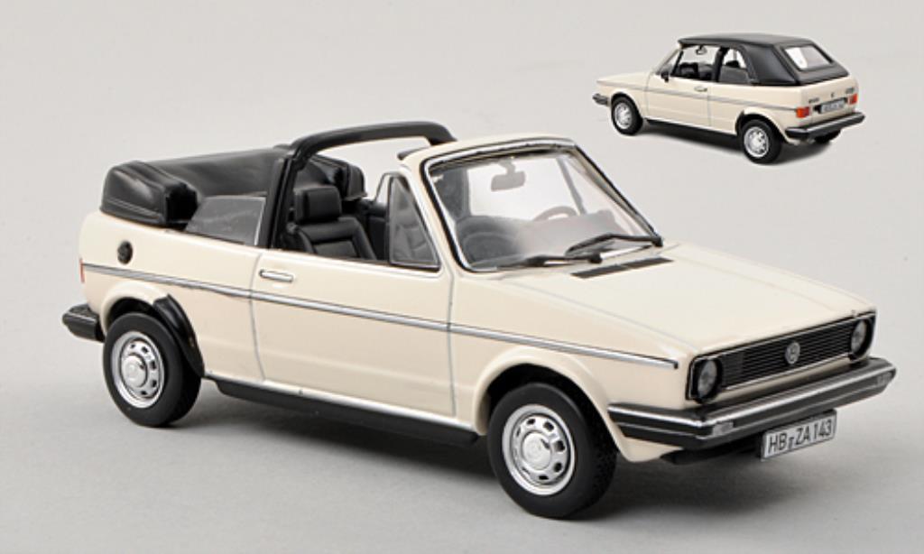 Volkswagen Golf I 1/43 Norev I Convertible white 1981 diecast model cars