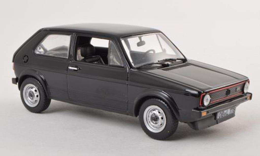 Volkswagen Golf I 1/43 Norev I GTI black 1976 diecast model cars