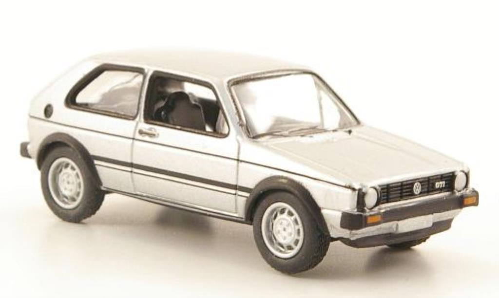 Volkswagen Golf I 1/87 Bub I GTI grey diecast model cars