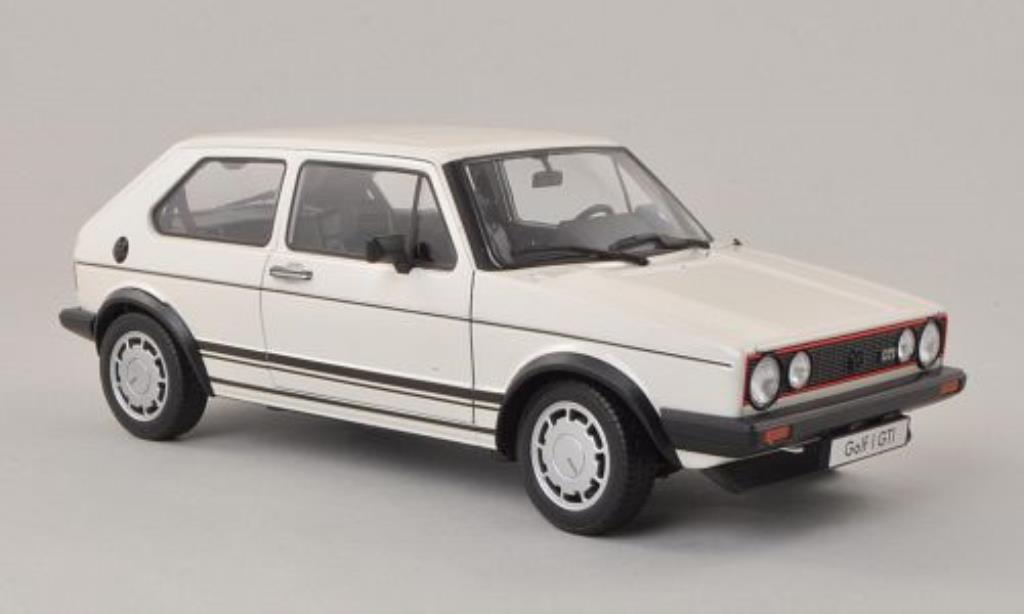 Volkswagen Golf I 1/18 Welly I GTI white 1982 diecast model cars