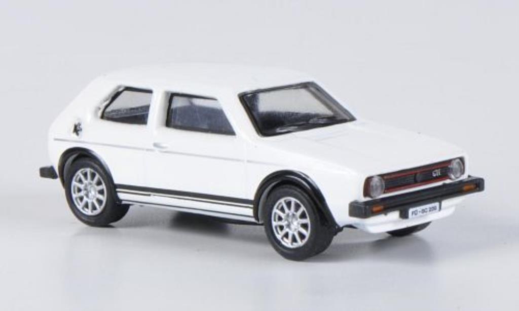 Volkswagen Golf I 1/87 Schuco I GTI white diecast model cars