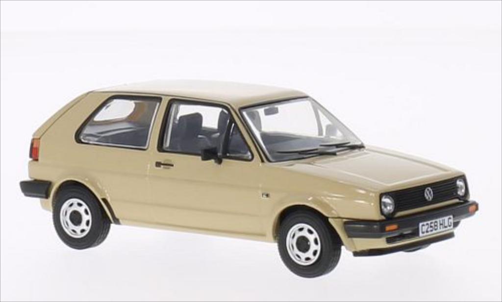 Volkswagen Golf 2 1/43 Vanguards 2 1.3C beige RHD diecast model cars