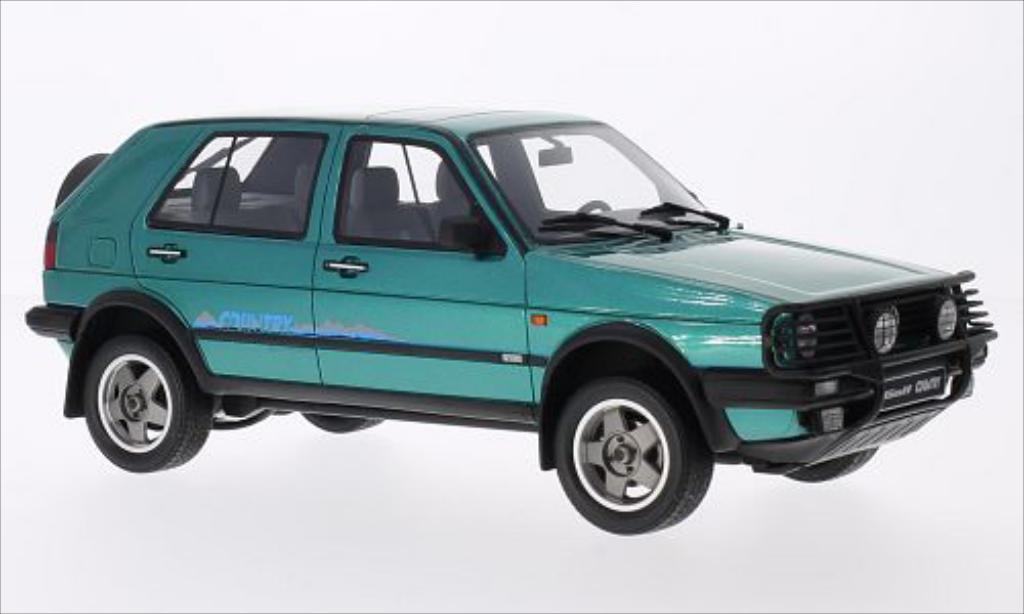 Volkswagen Golf 2 Country 1/18 Ottomobile 2 Country metallic grun diecast model cars
