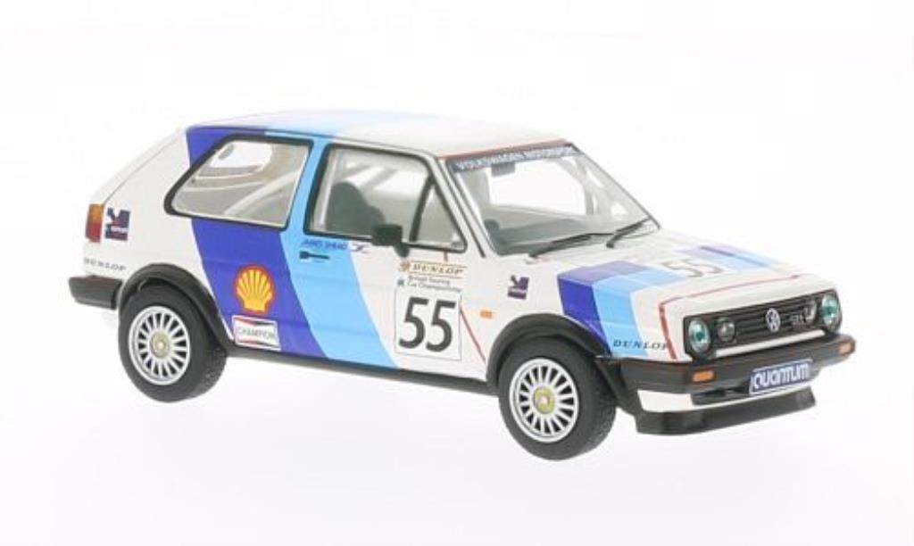 Volkswagen Golf 2 GTI 1/43 Vanguards 2 GTI 16V No.55 Dunlop RAC BTCC 1988 diecast model cars
