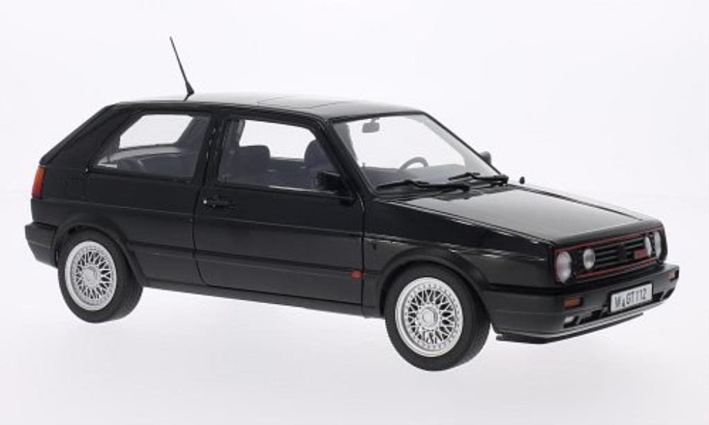 Volkswagen Golf 2 G60 1/18 Norev 2 G60 black 1990 diecast model cars