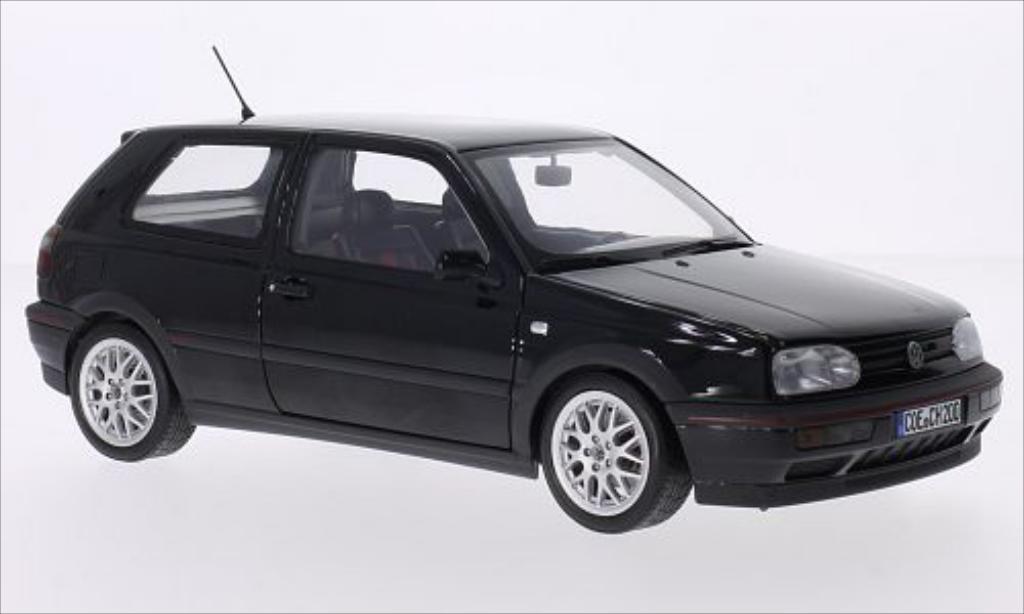Volkswagen Golf III 1/18 Norev III GTI black 1996 diecast model cars