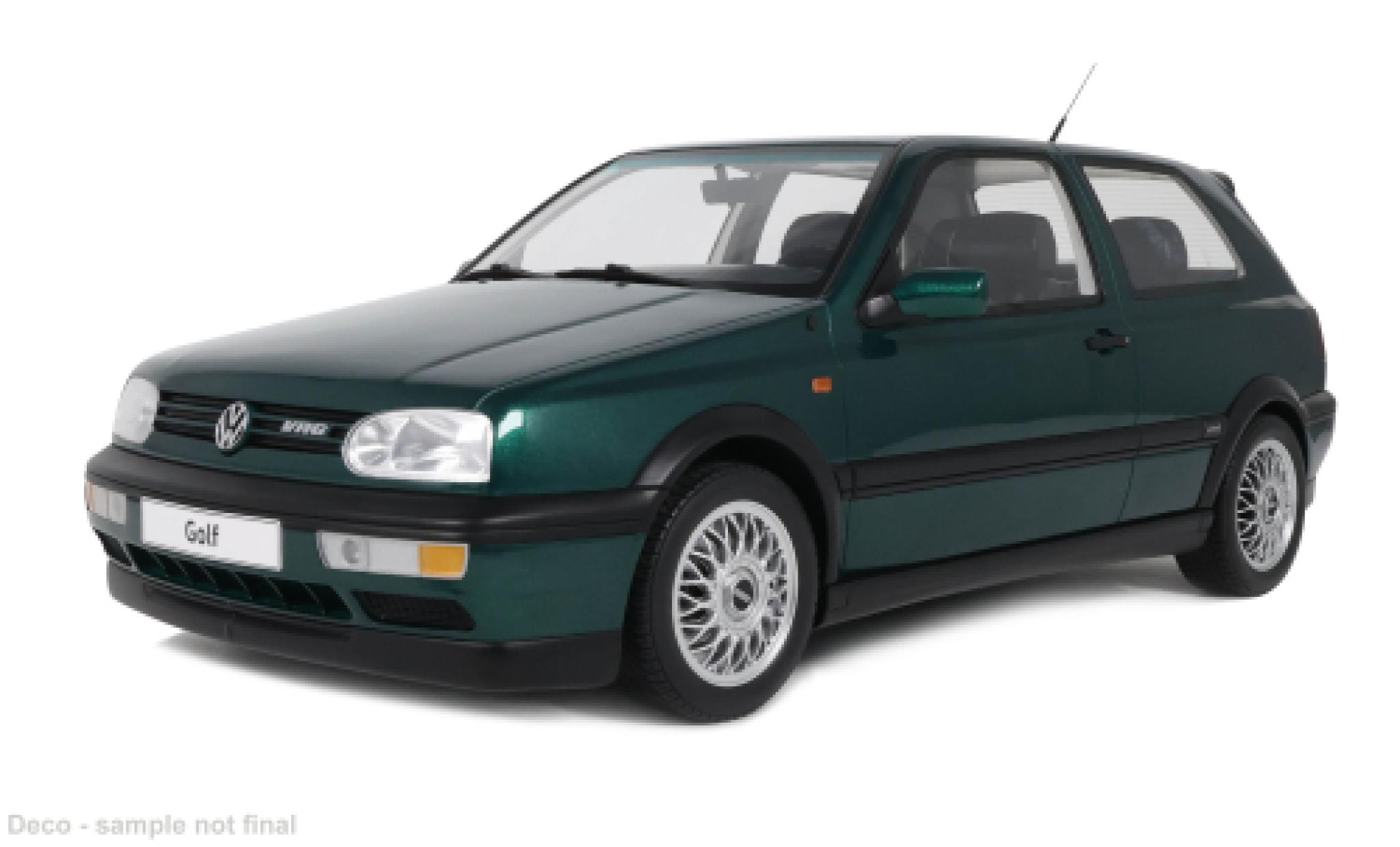 Volkswagen Golf 1/12 Ottomobile III VR6 green 1992 1:12 diecast model cars