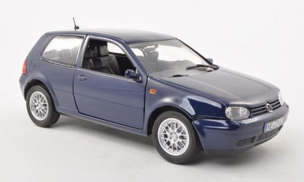 Volkswagen Golf IV 1/18 Revell IV GTI blue 3-Turer 1997 diecast model cars