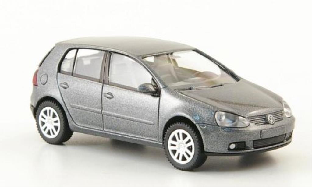 Volkswagen Golf V 1/87 Wiking V grey 5-Turer 2003 diecast model cars