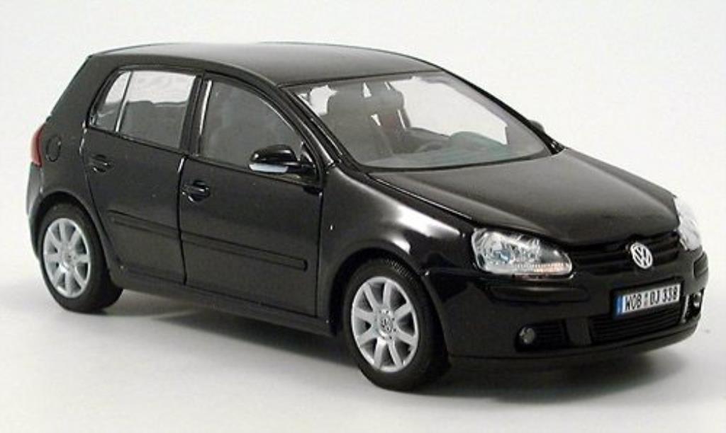 Volkswagen Golf V 1/24 Welly V black 2004 diecast model cars