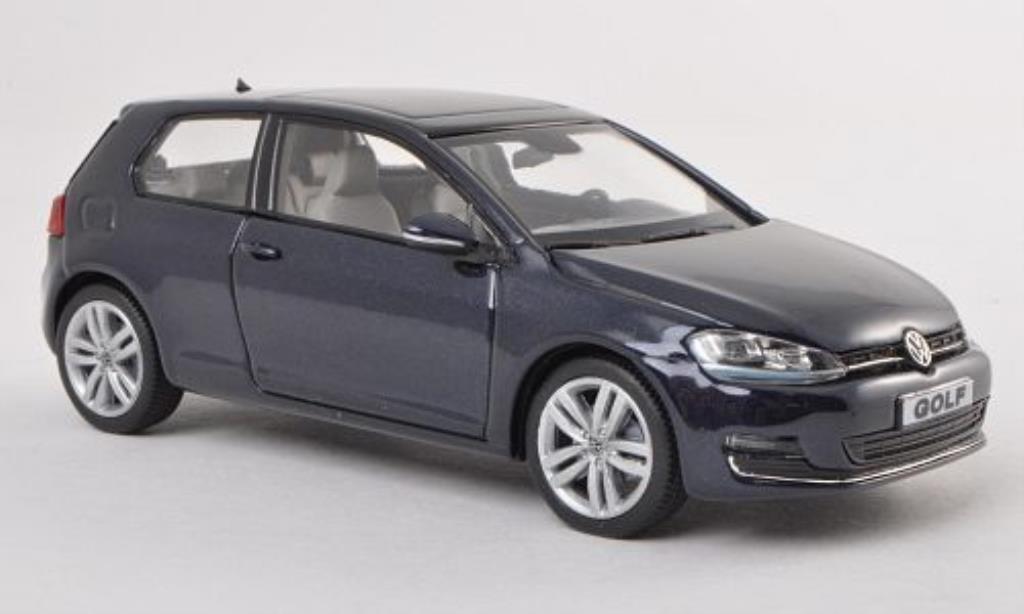 Volkswagen Golf VII 1/43 Herpa VII blue 3-Turer diecast model cars