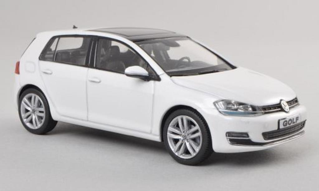 Volkswagen Golf VII 1/43 Herpa VII white 5-Turer diecast model cars