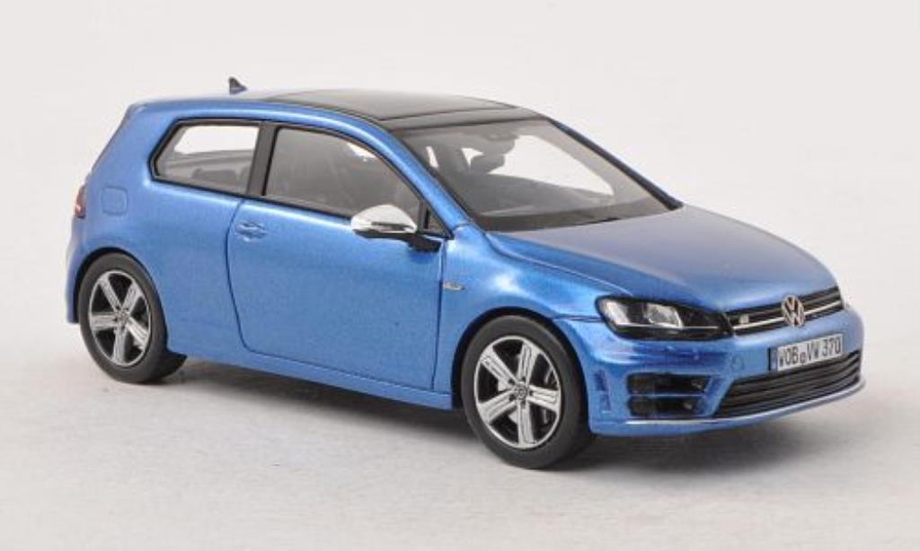 Volkswagen Golf VII 1/43 Spark VII R blue 3-Turer 2013 diecast model cars