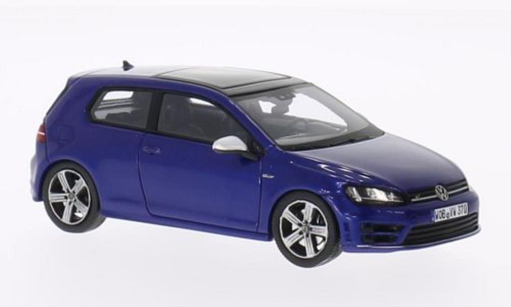 Volkswagen Golf VII 1/43 Spark VII R blue 3-Turer diecast model cars