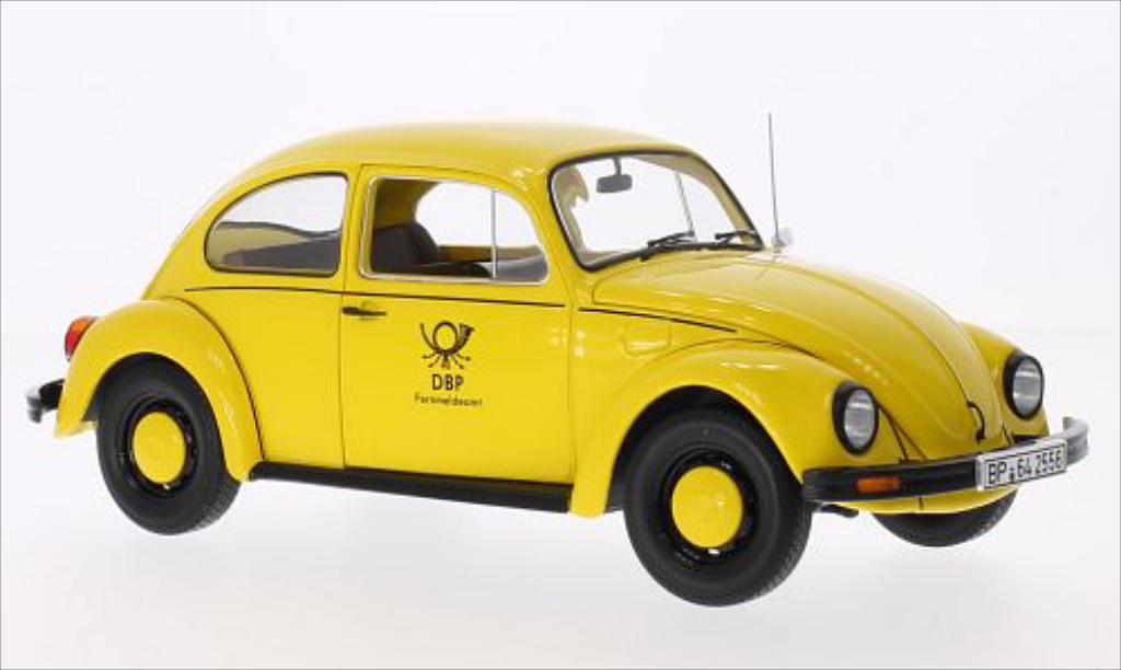 Volkswagen Kafer 1/18 Minichamps 1200 Deutsche Bundespost 1979 diecast model cars