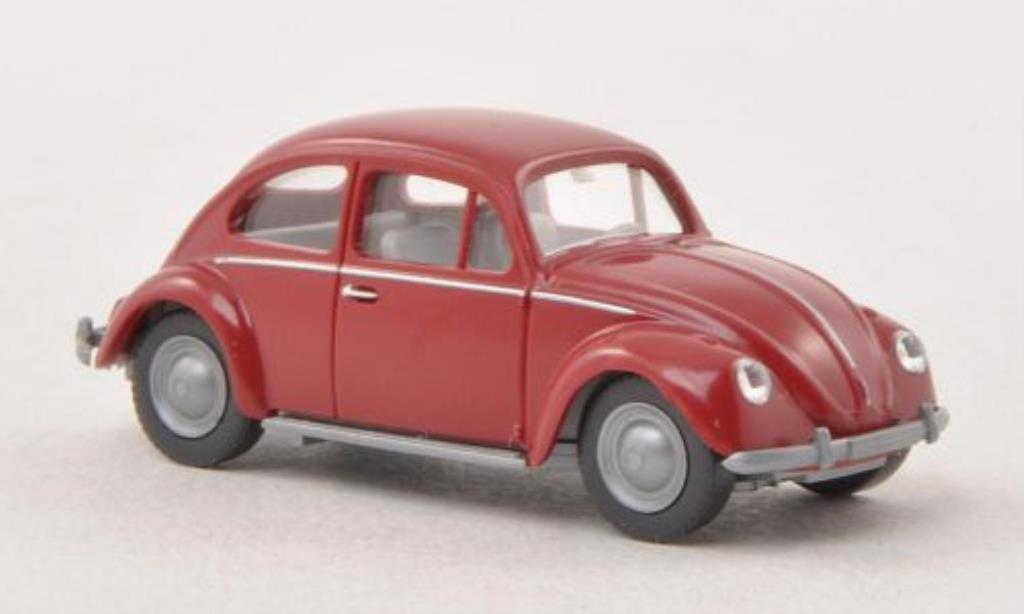 Volkswagen Kafer 1/87 Wiking 1200 red diecast model cars