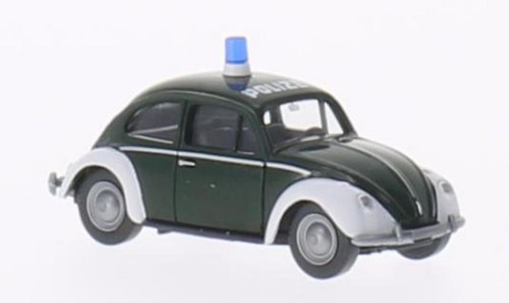 Volkswagen Kafer 1/87 Wiking 1200 Police diecast model cars