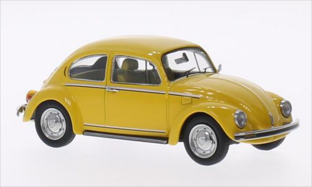 Volkswagen Kafer 1/43 Schuco 1200 Sunny Bug yellow diecast model cars