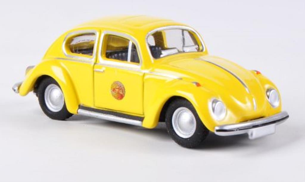 Volkswagen Kafer 1/87 Bub 1302 yellow diecast model cars
