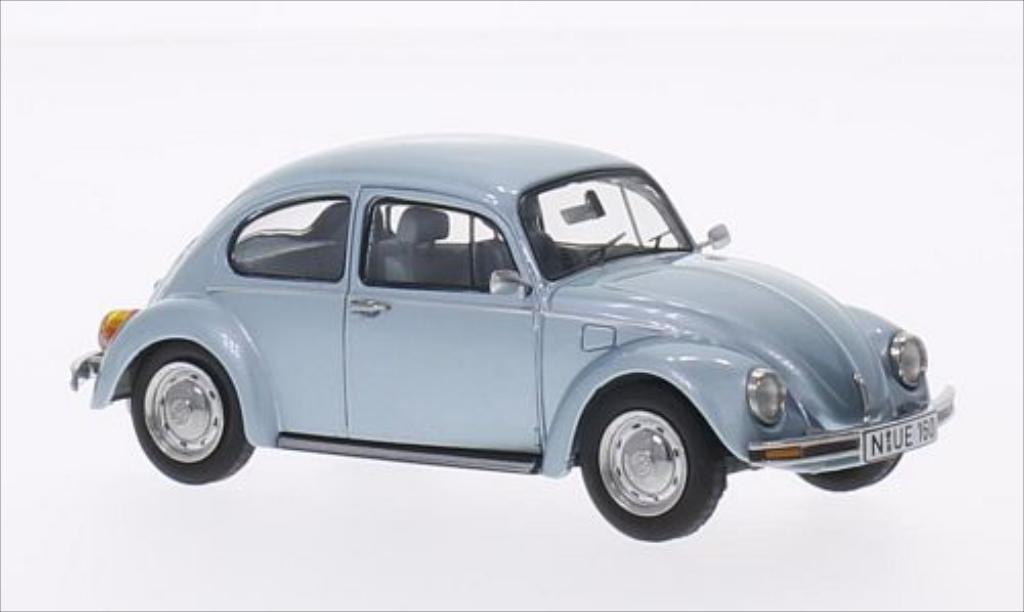 Volkswagen Kafer 1/43 Schuco 1600 &Uacute;ltima Edici&oacute;n metallic blue diecast model cars