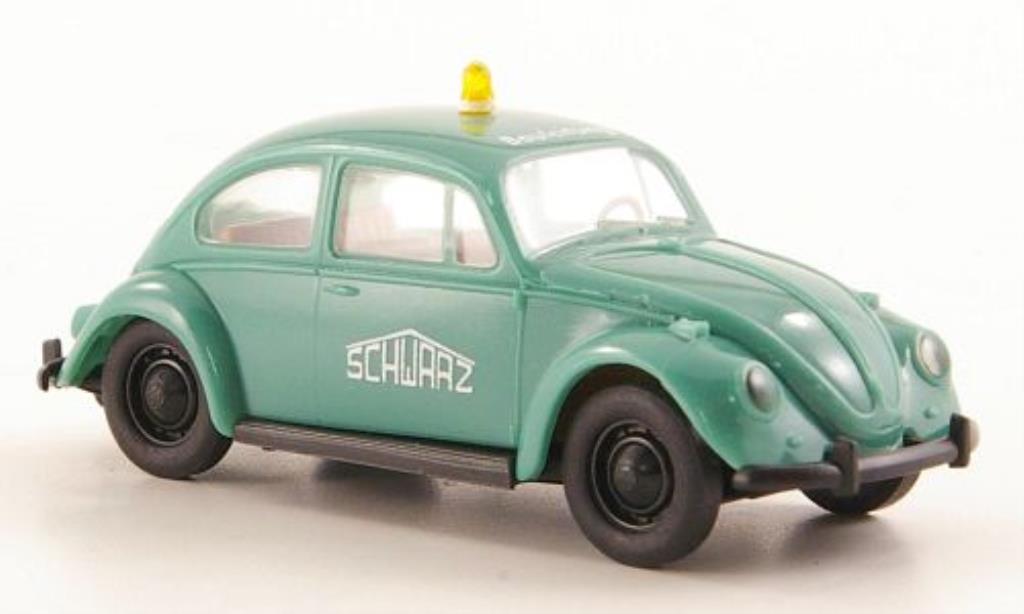 Volkswagen Kafer 1/87 Brekina Bauleitung - blackbau diecast model cars