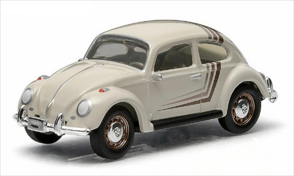 Volkswagen Kafer 1/64 Greenlight beige diecast model cars