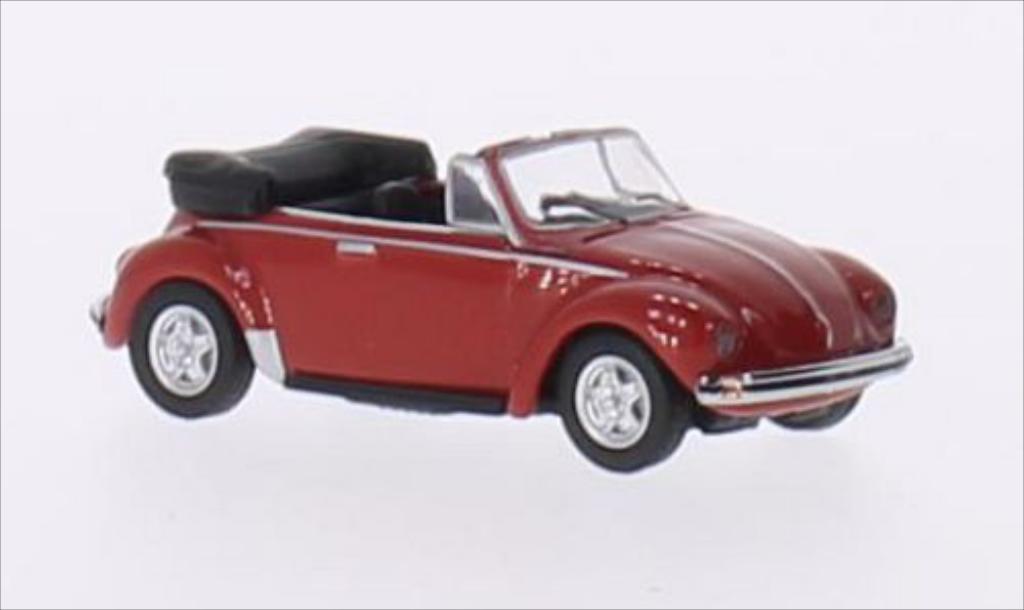 Volkswagen Kafer 1/87 Schuco Convertible red diecast model cars