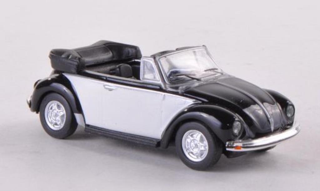 Volkswagen Kafer 1/87 Schuco Convertible black/white diecast model cars