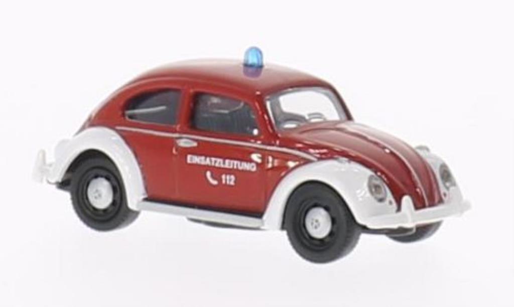 Volkswagen Kafer 1/87 Schuco Fire brigade - Einsatzleitung diecast model cars