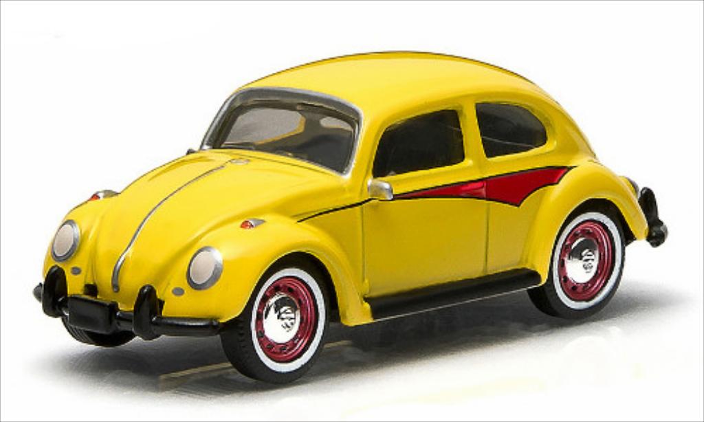 Volkswagen Kafer 1/64 Greenlight yellow diecast model cars