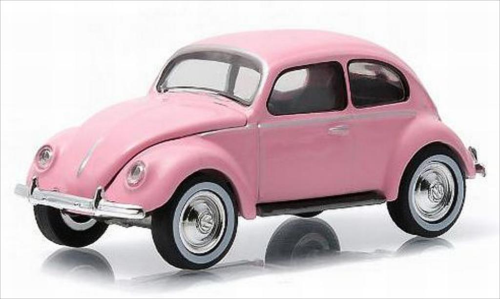 Volkswagen Kafer 1/64 Greenlight pink 1949 diecast model cars