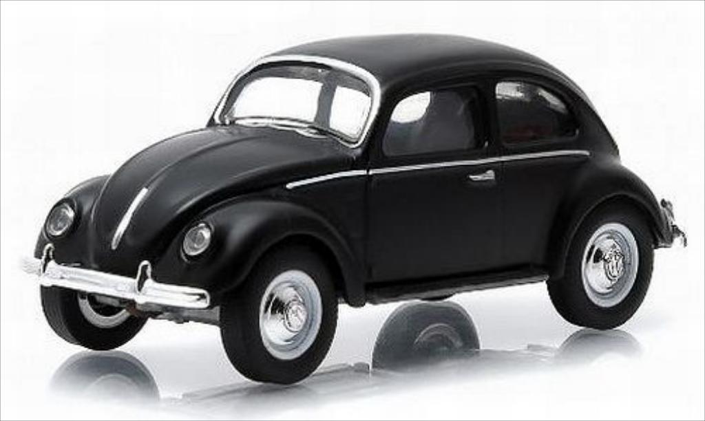 Volkswagen Kafer 1/64 Greenlight matt-black 1952 diecast model cars