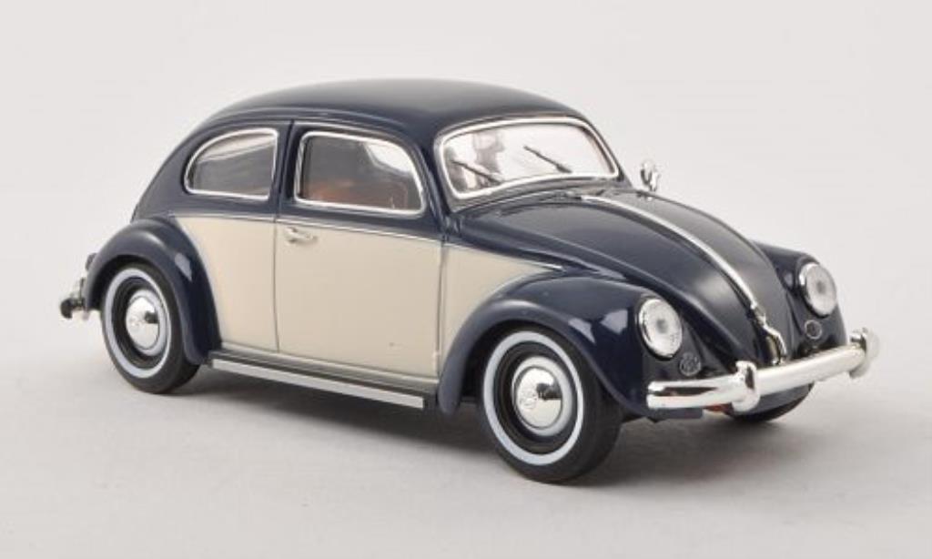 Volkswagen Kafer 1/32 Schuco Ovali blue/beige diecast model cars