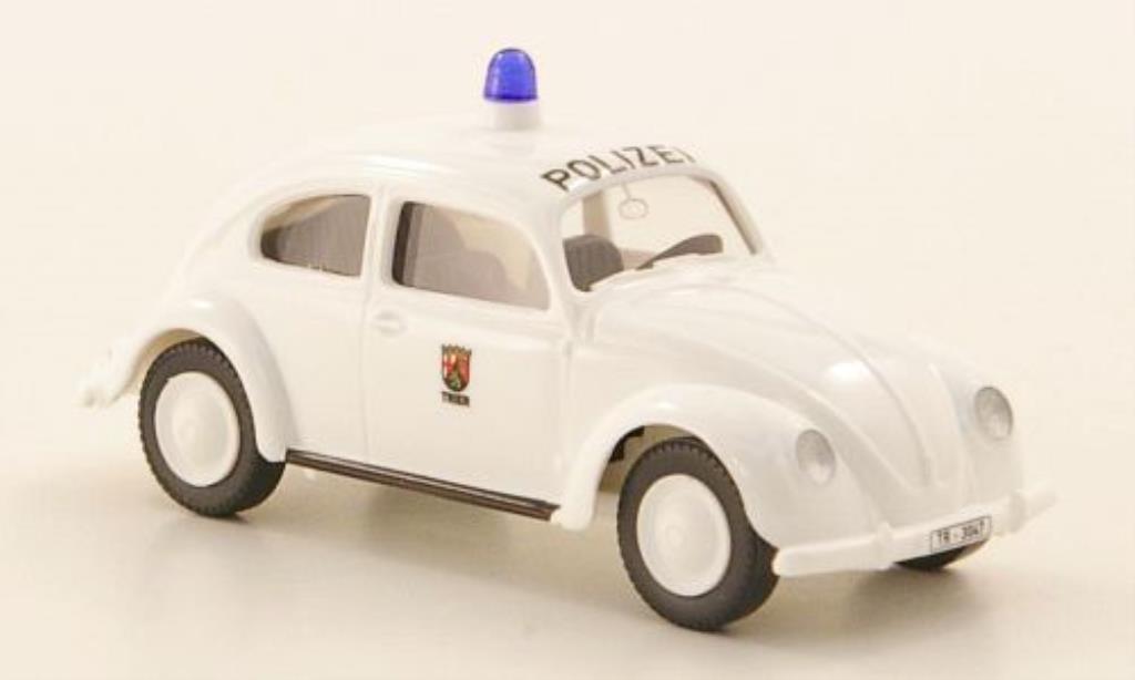 Volkswagen Kafer 1/87 Wiking Police Trier Brezelkafer diecast model cars