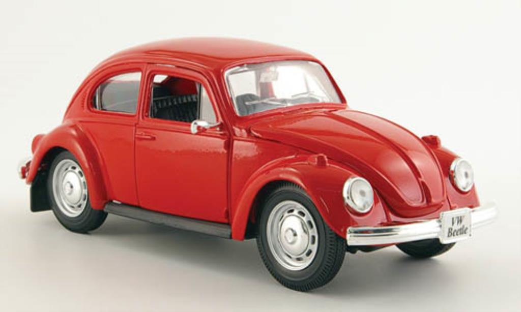 Volkswagen Kafer 1/24 Maisto red 1973 diecast model cars