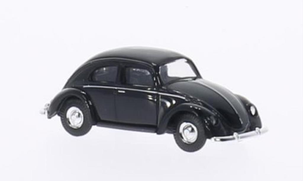 Volkswagen Kafer 1/87 Busch black Brezelfenster 1951 diecast model cars