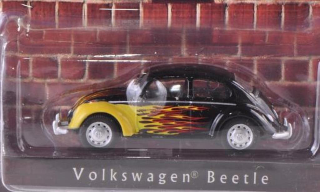 Volkswagen Kafer 1/64 Greenlight black mit Flammendekor diecast model cars