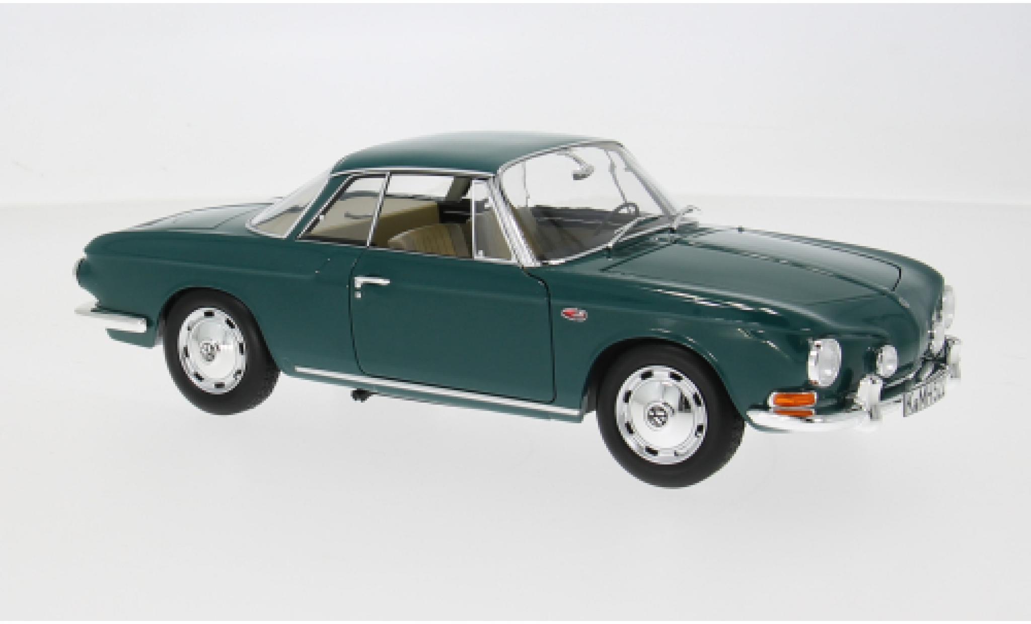 Volkswagen Karmann 1/18 Norev Ghia 1500 green 1963 1:18 diecast model cars