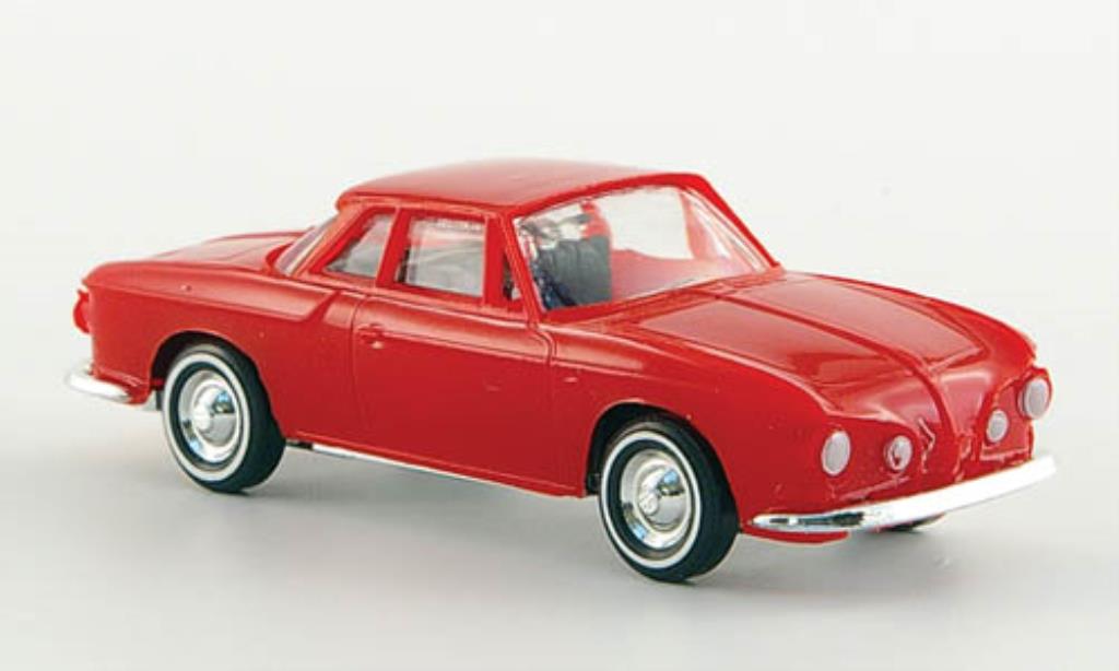 Volkswagen Karmann 1/87 Busch Ghia 1600 Coupe red diecast model cars