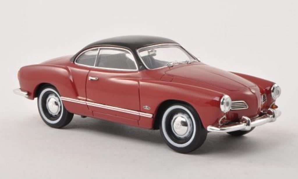 Volkswagen Karmann 1/32 Schuco Ghia (Typ 14) red/black diecast model cars