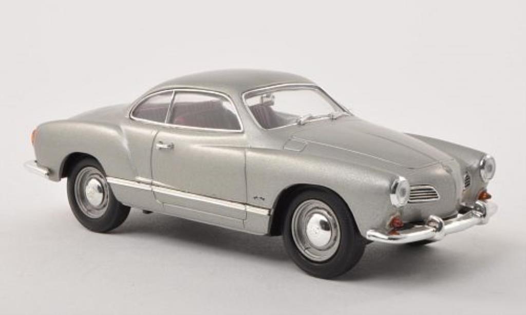 Volkswagen Karmann 1/32 Schuco Ghia (Typ 14) grey-grey diecast model cars