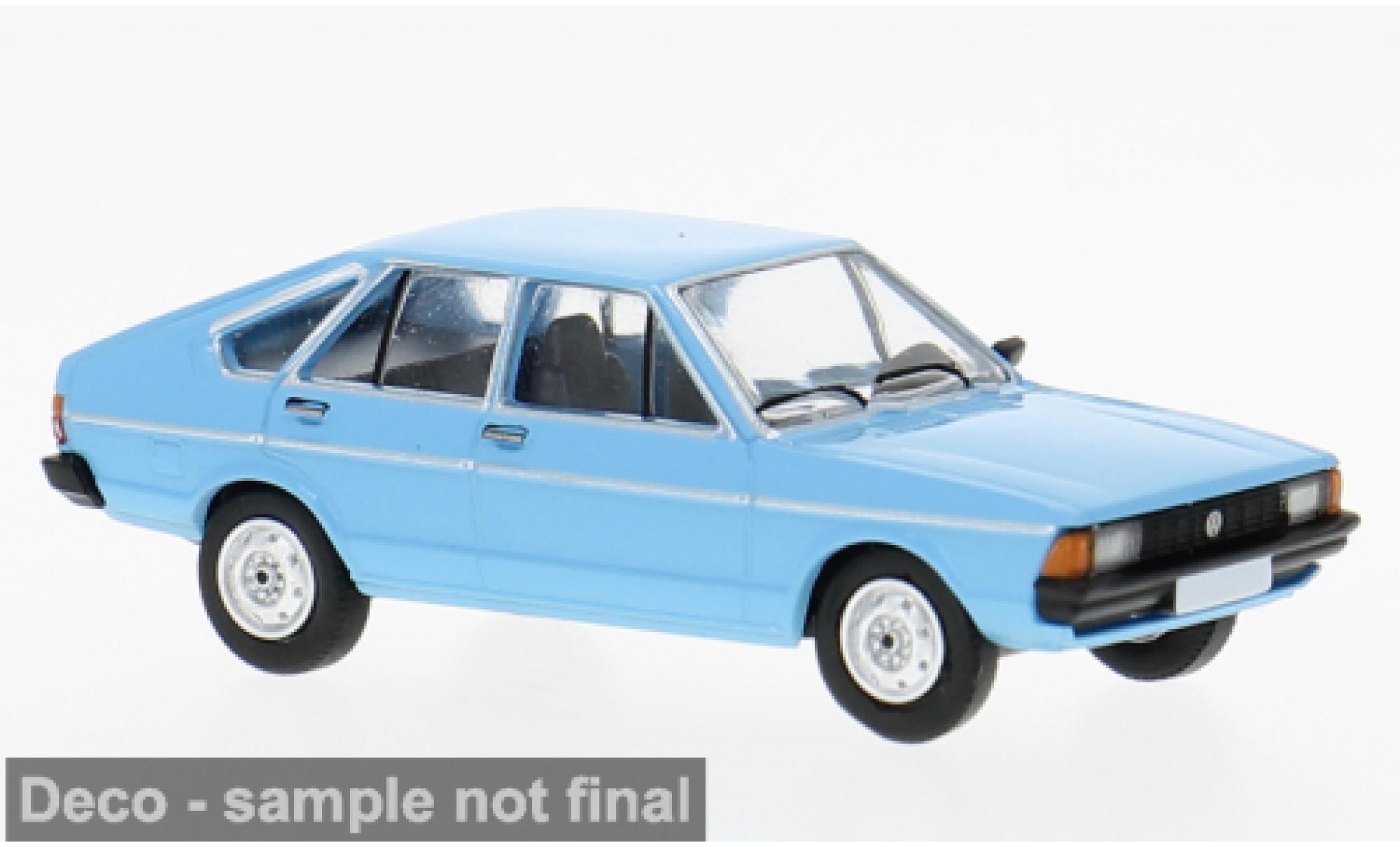 Volkswagen Passat 1/87 PCX87 B1 blue 1977 1:87 diecast model cars