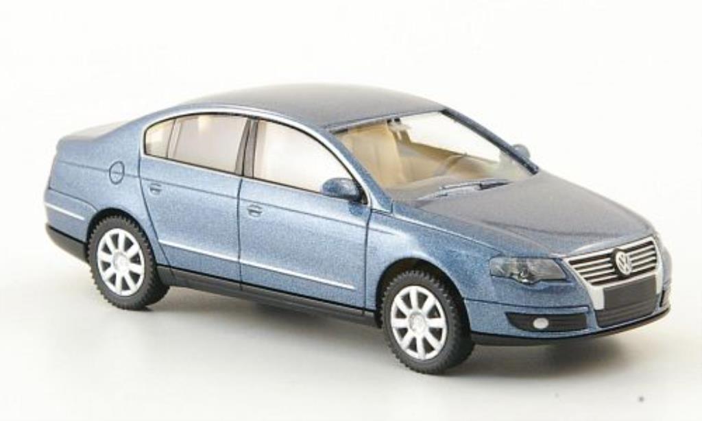 Volkswagen Passat 1/87 Wiking (B6) bluegrey 2005 diecast model cars