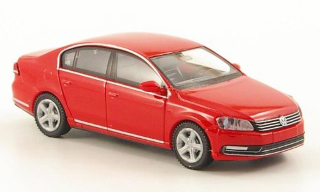Volkswagen Passat 1/87 Wiking (B7) Limousine red diecast model cars