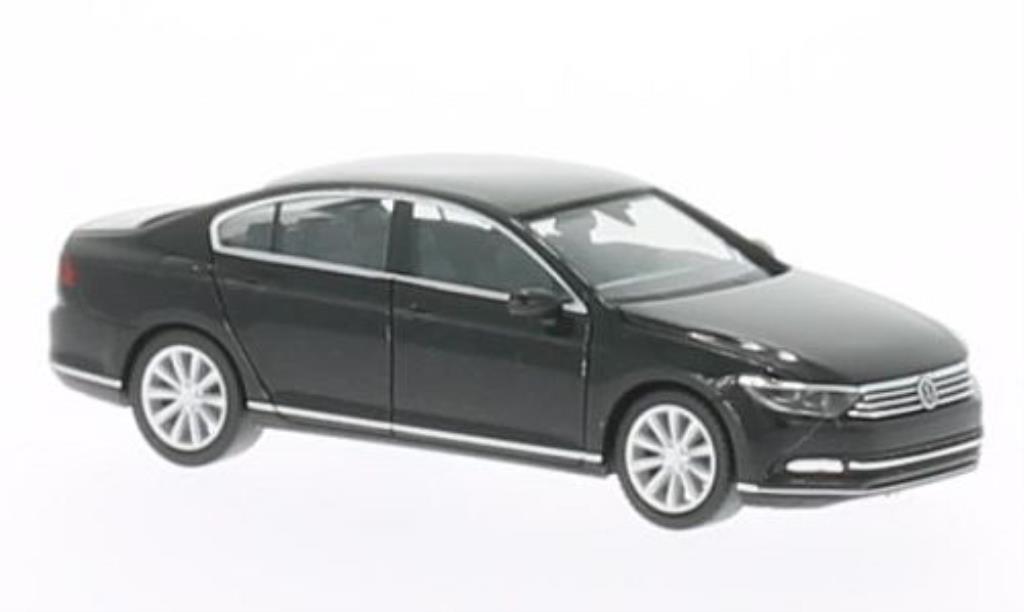Volkswagen Passat 1/87 Herpa (B8) Limousine black 2014 diecast model cars