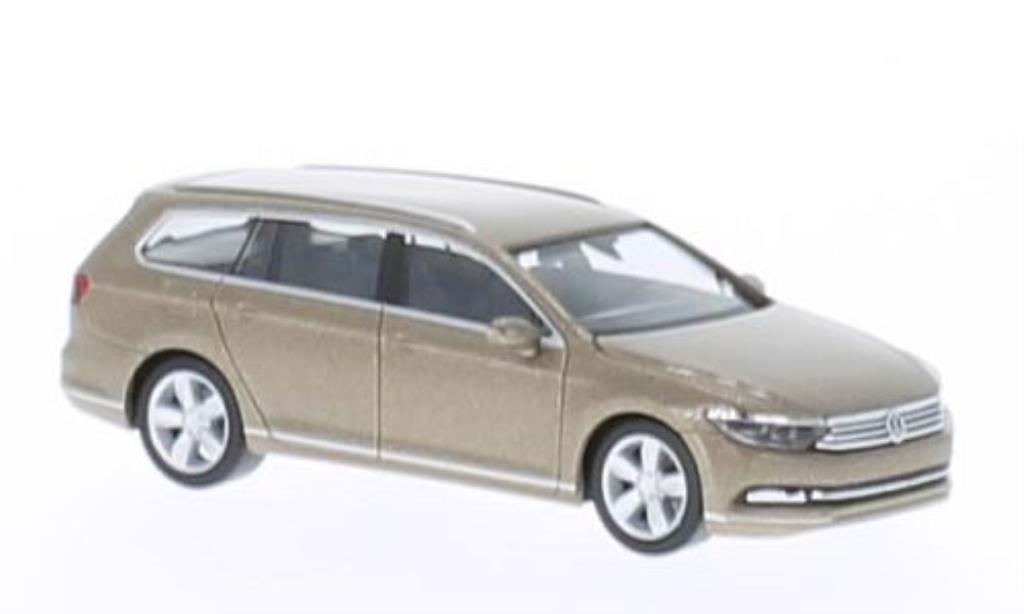 Volkswagen Passat 1/87 Herpa (B8) Variant beige 2014 diecast model cars