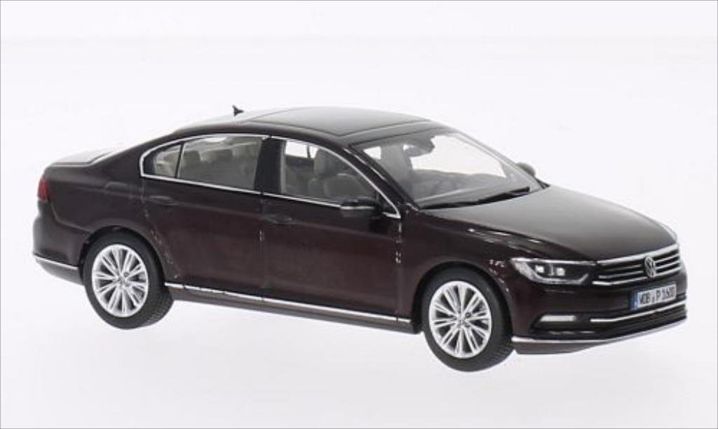 Volkswagen Passat 1/43 Herpa Limousine metallic red 2014 diecast model cars